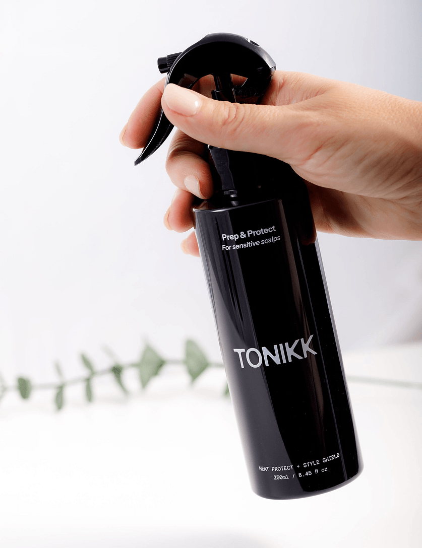 TONIKK Prep & Protect Heat Protectant Formula – Up to 230°C, Lightweight Hair Lotion 200ml